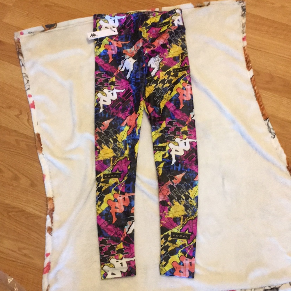 Kappa koral leggings new with tags never worn small